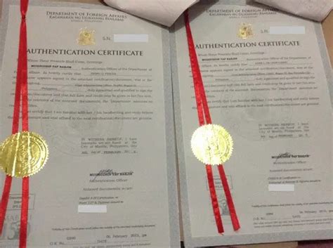 How to Red Ribbon Diploma, TOR, Form 137 in DFA.